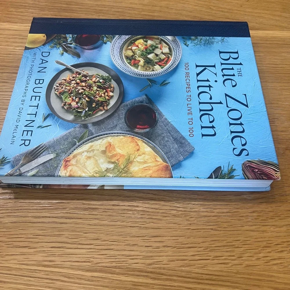 The‎ Blue Zones Kitchen Cookbook National Geographic Longevity Health Buettner